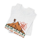 Out of Breath Hiking Society T-Shirt – Funny Hiker Graphic Tee