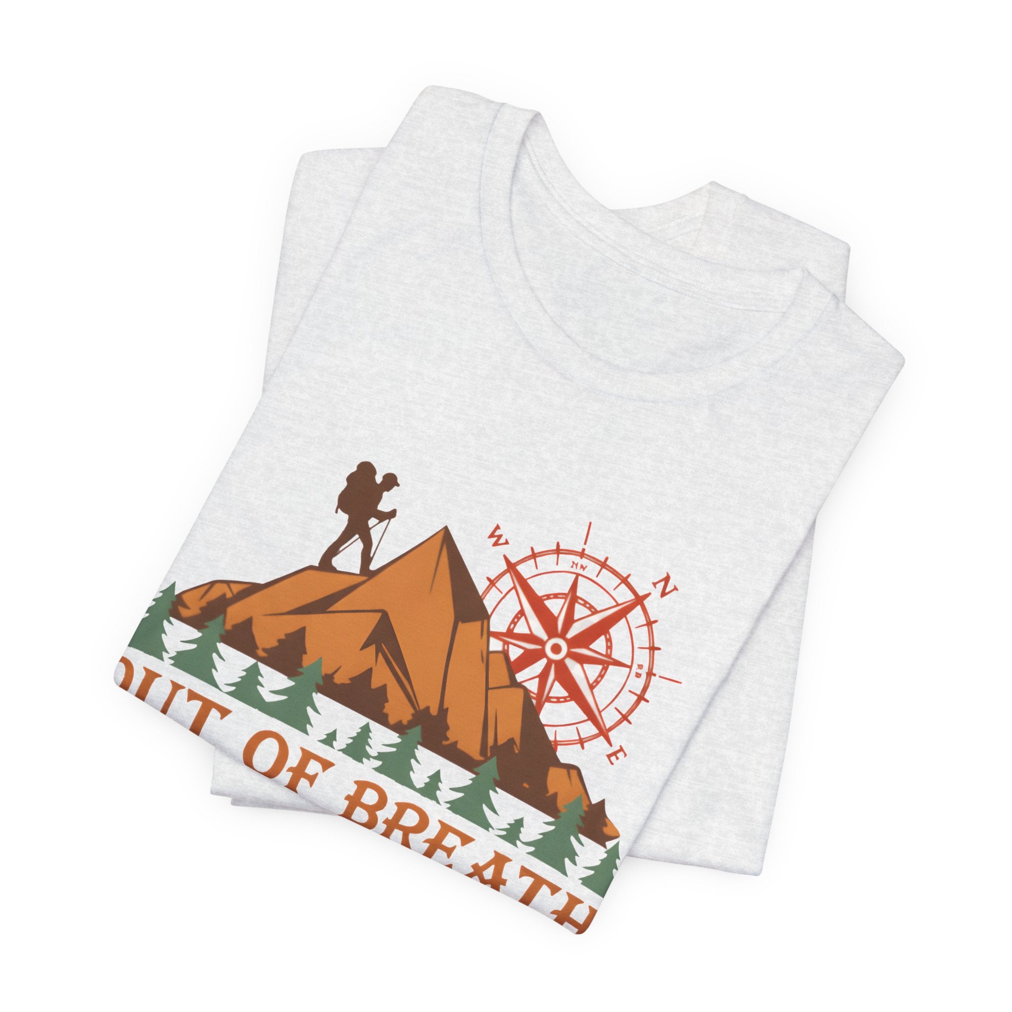 Out of Breath Hiking Society T-Shirt – Funny Hiker Graphic Tee