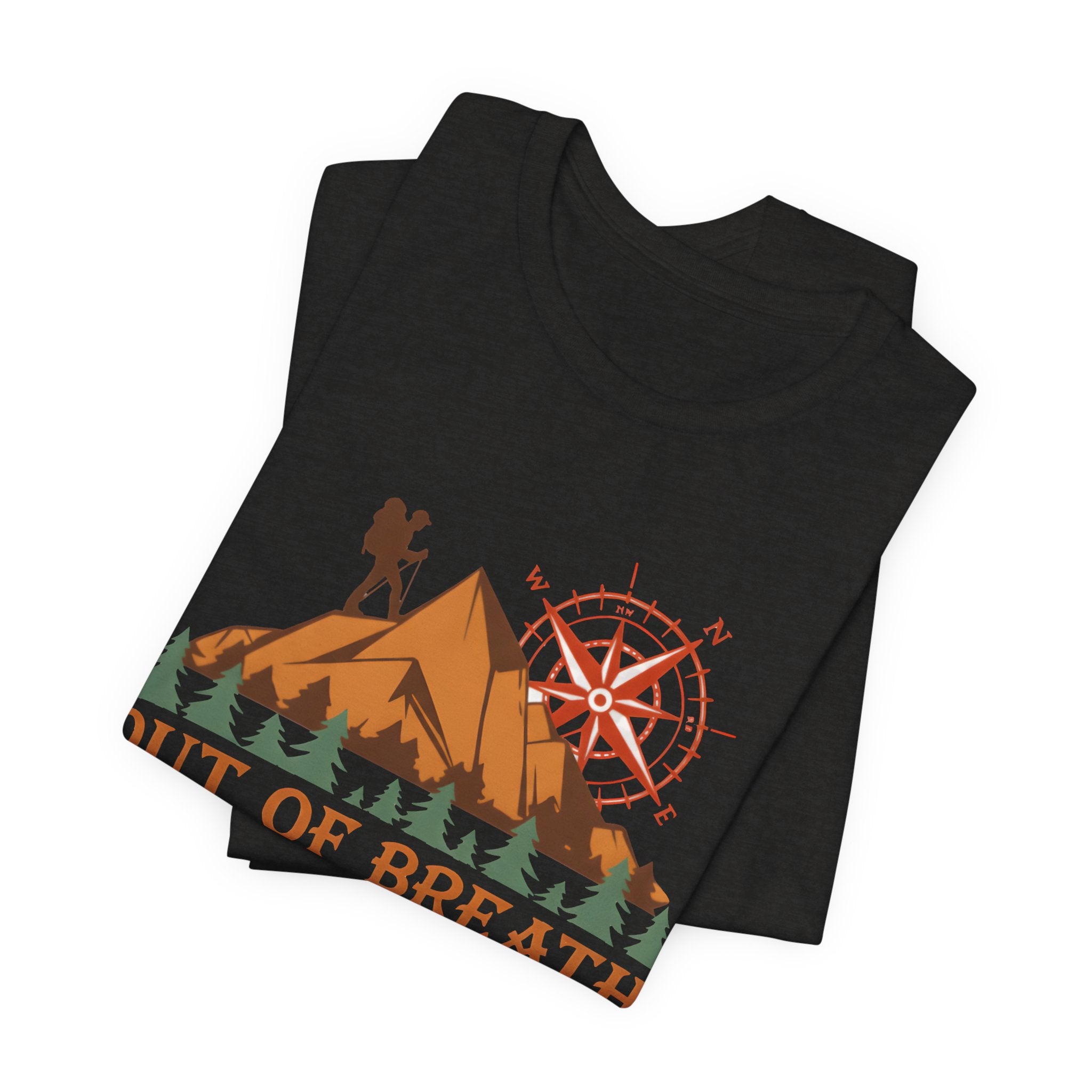 Out of Breath Hiking Society T-Shirt – Funny Hiker Graphic Tee