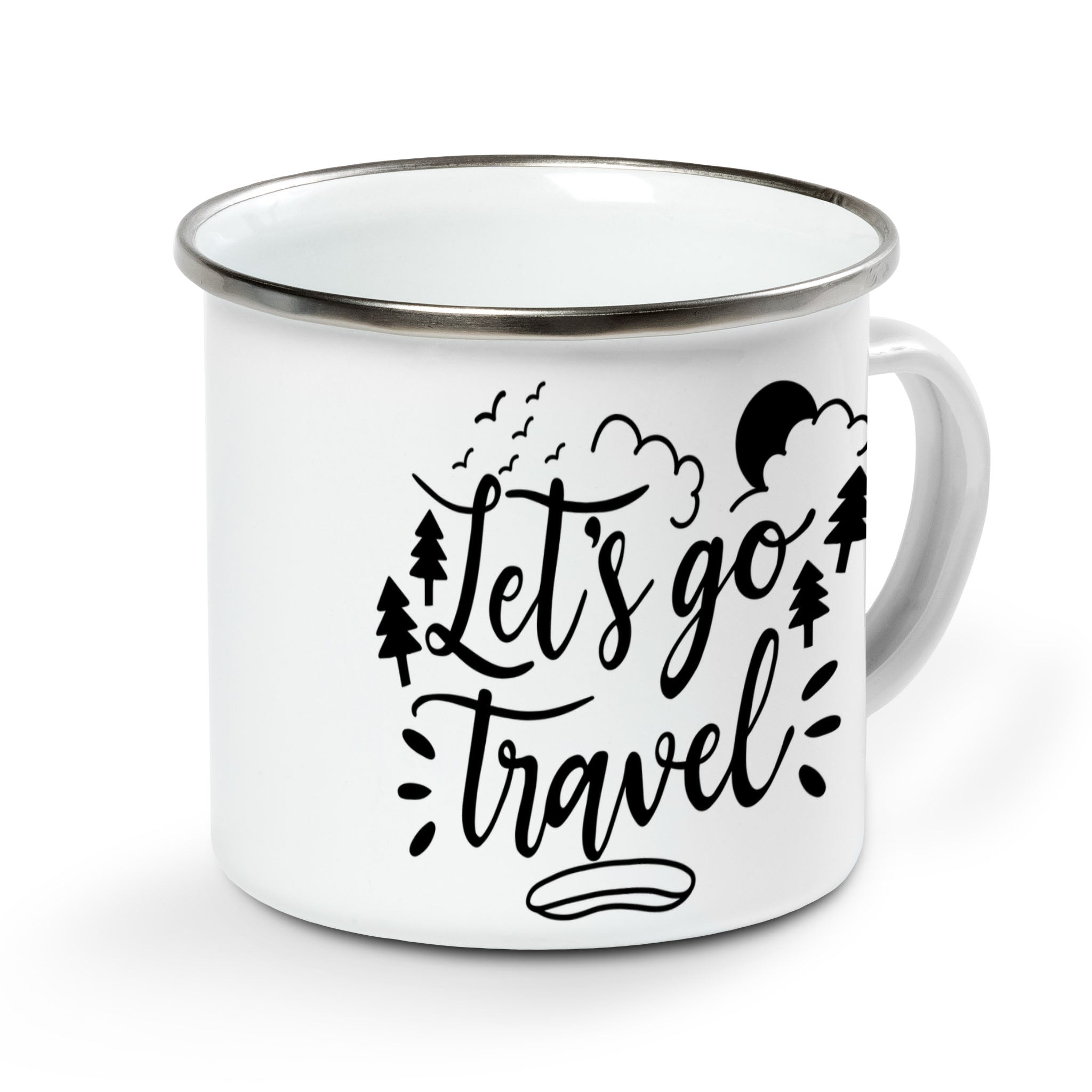 Let Go Travel Camping Mug Campfire Mug