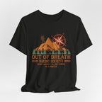 Out of Breath Hiking Society T-Shirt – Funny Hiker Graphic Tee