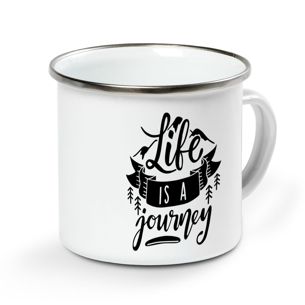 Life Is A Journey Camping Mug Campfire Mug