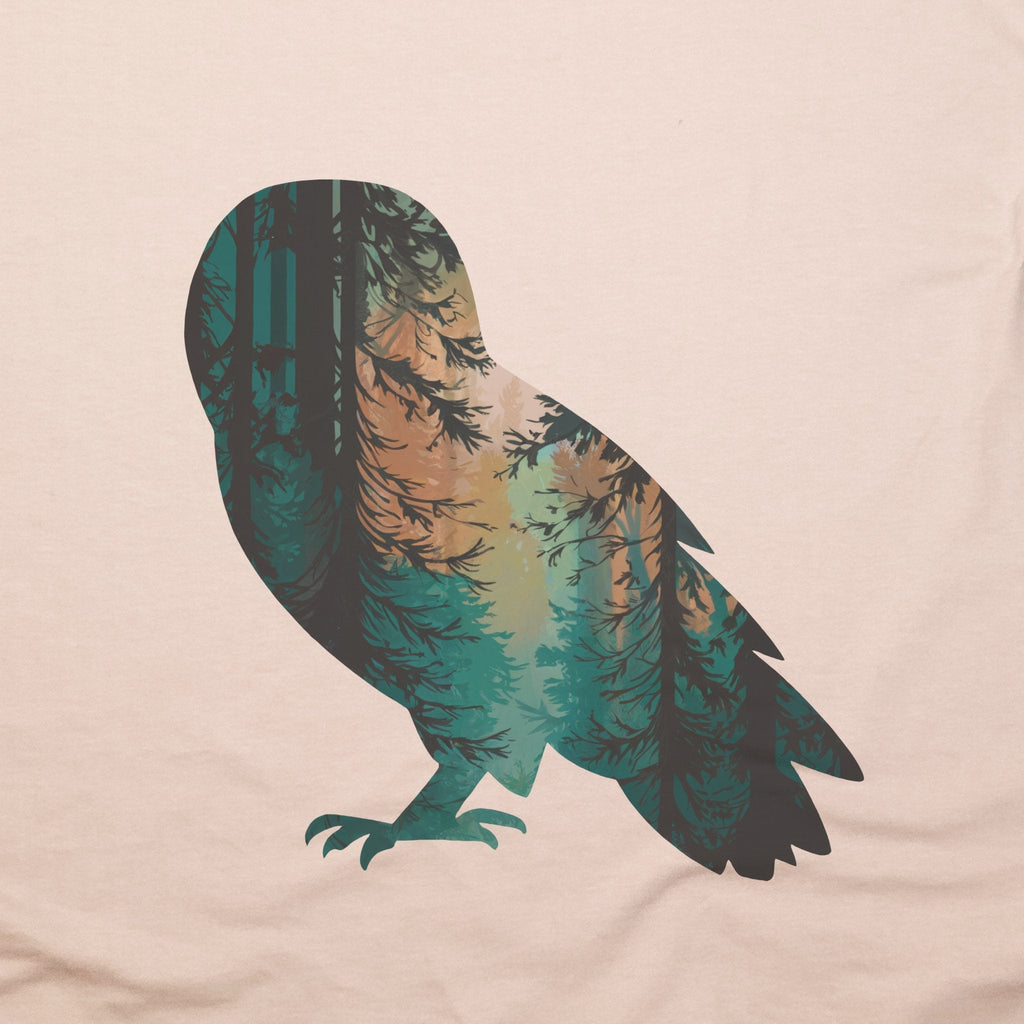 Barn Owl Silhouette T-Shirt