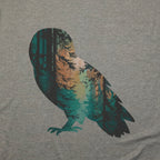 Barn Owl Silhouette T-Shirt