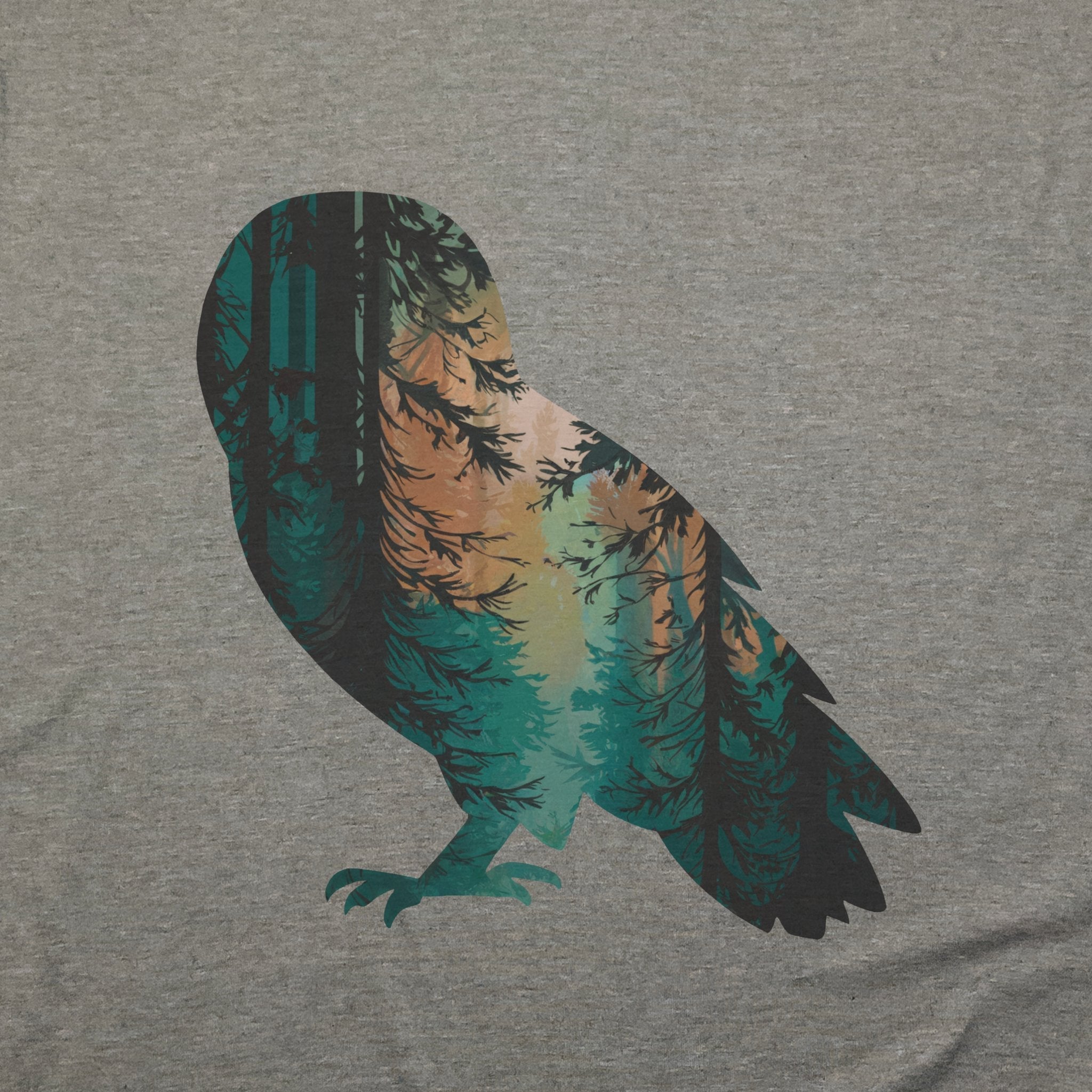 Barn Owl Silhouette T-Shirt