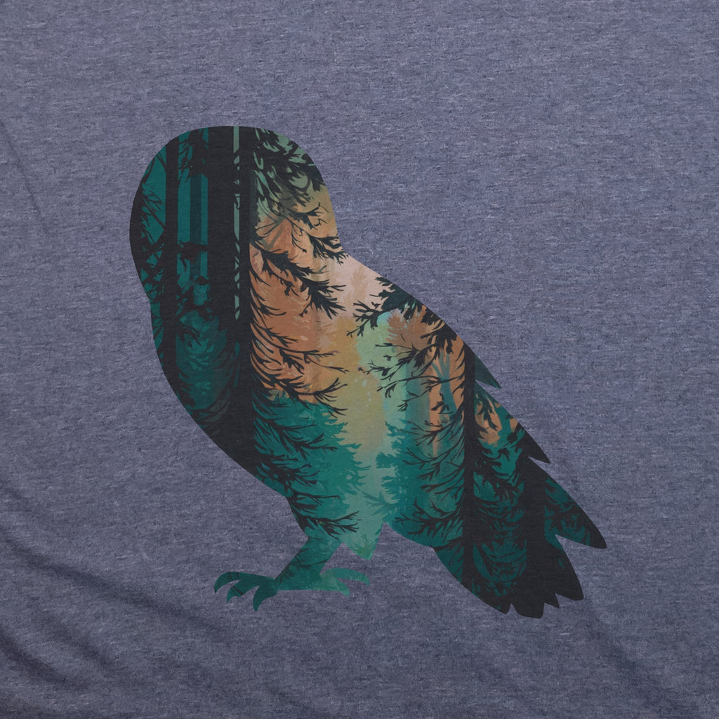 Barn Owl Silhouette T-Shirt