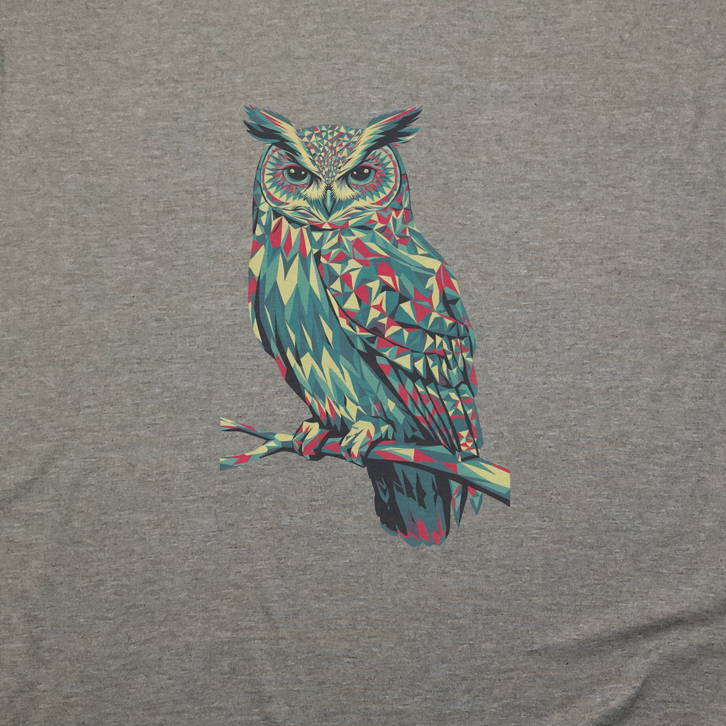 Horned Owl Mosaic T-Shirt