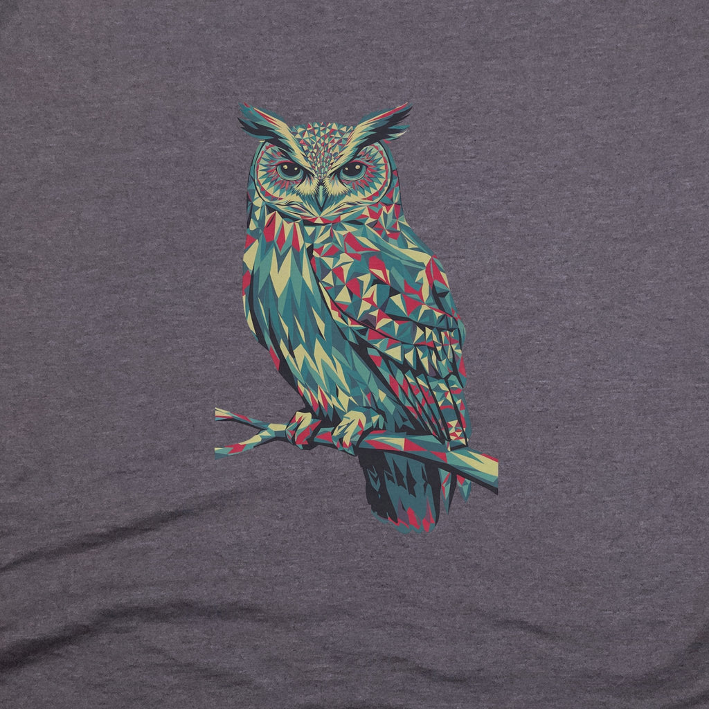 Horned Owl Mosaic T-Shirt