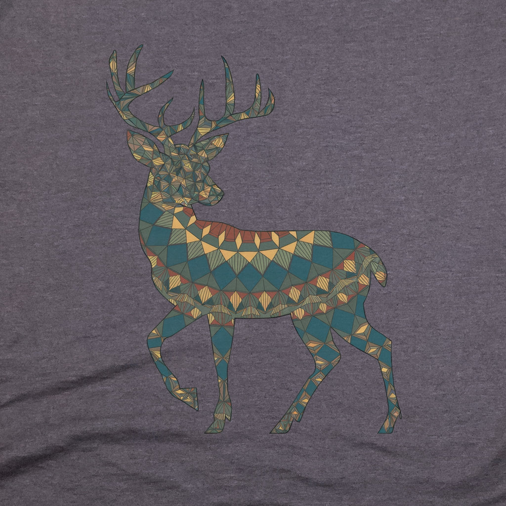 Deer Southwestern Mosaic T-Shirt