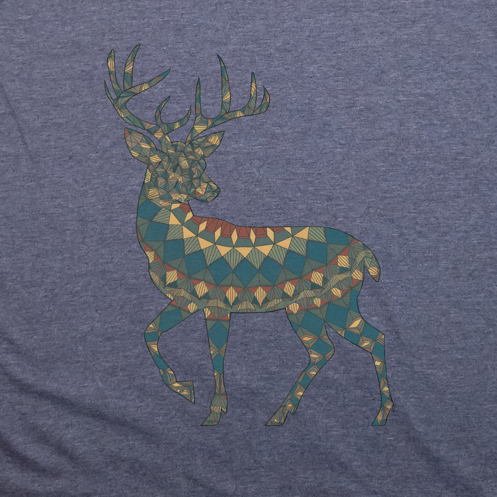 Deer Southwestern Mosaic T-Shirt
