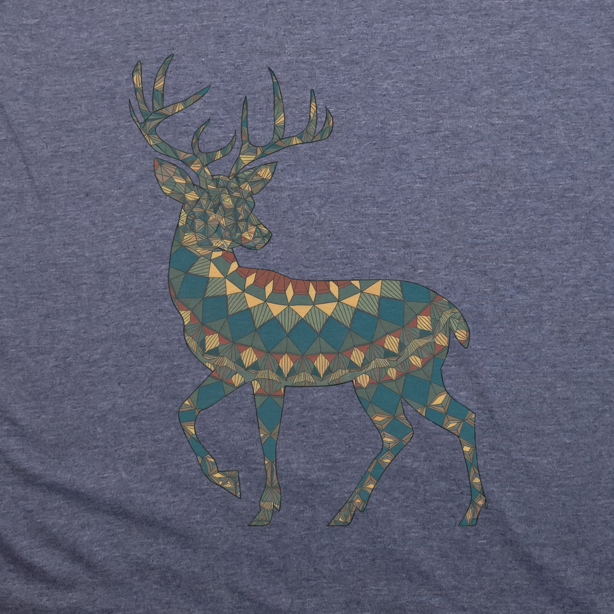 Deer Southwestern Mosaic T-Shirt