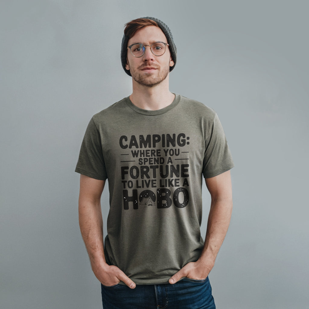 Spend a Fortune Camping T-Shirt