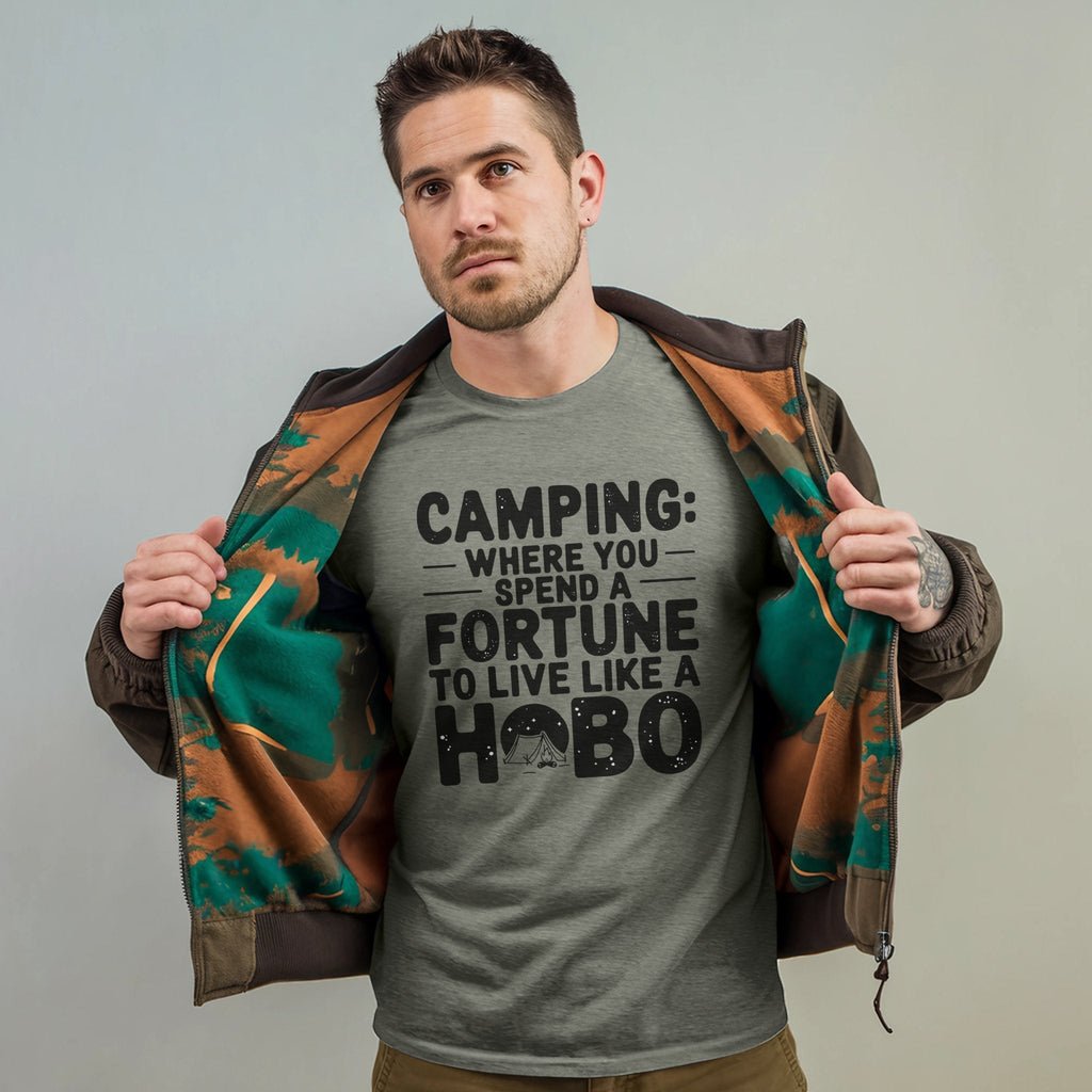 Spend a Fortune Camping T-Shirt