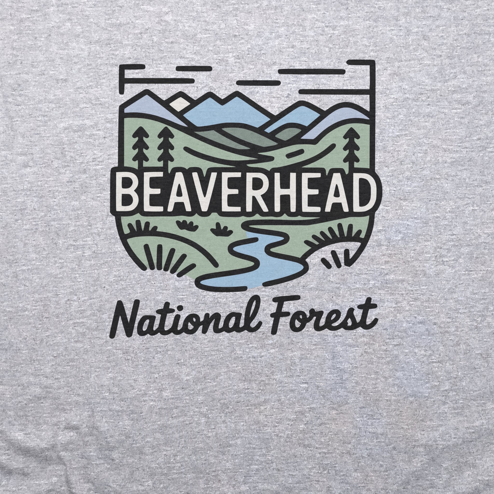 Beaverhead National Forest T-Shirt