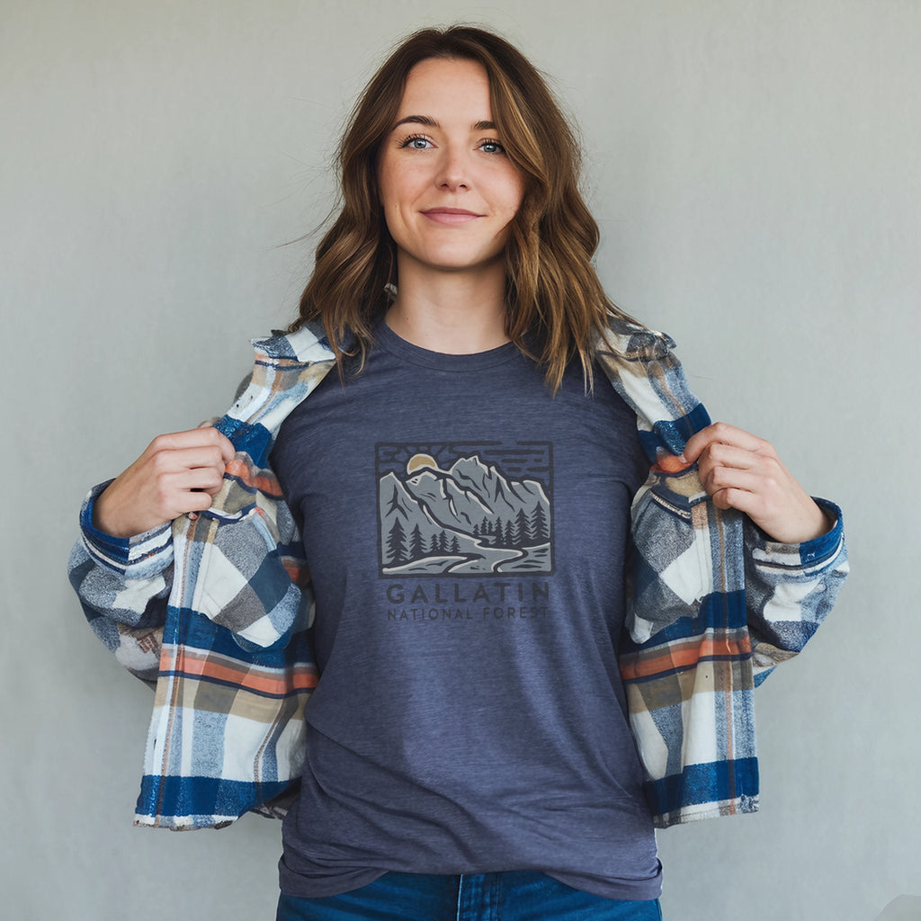 Gallatin National Forest T-Shirt