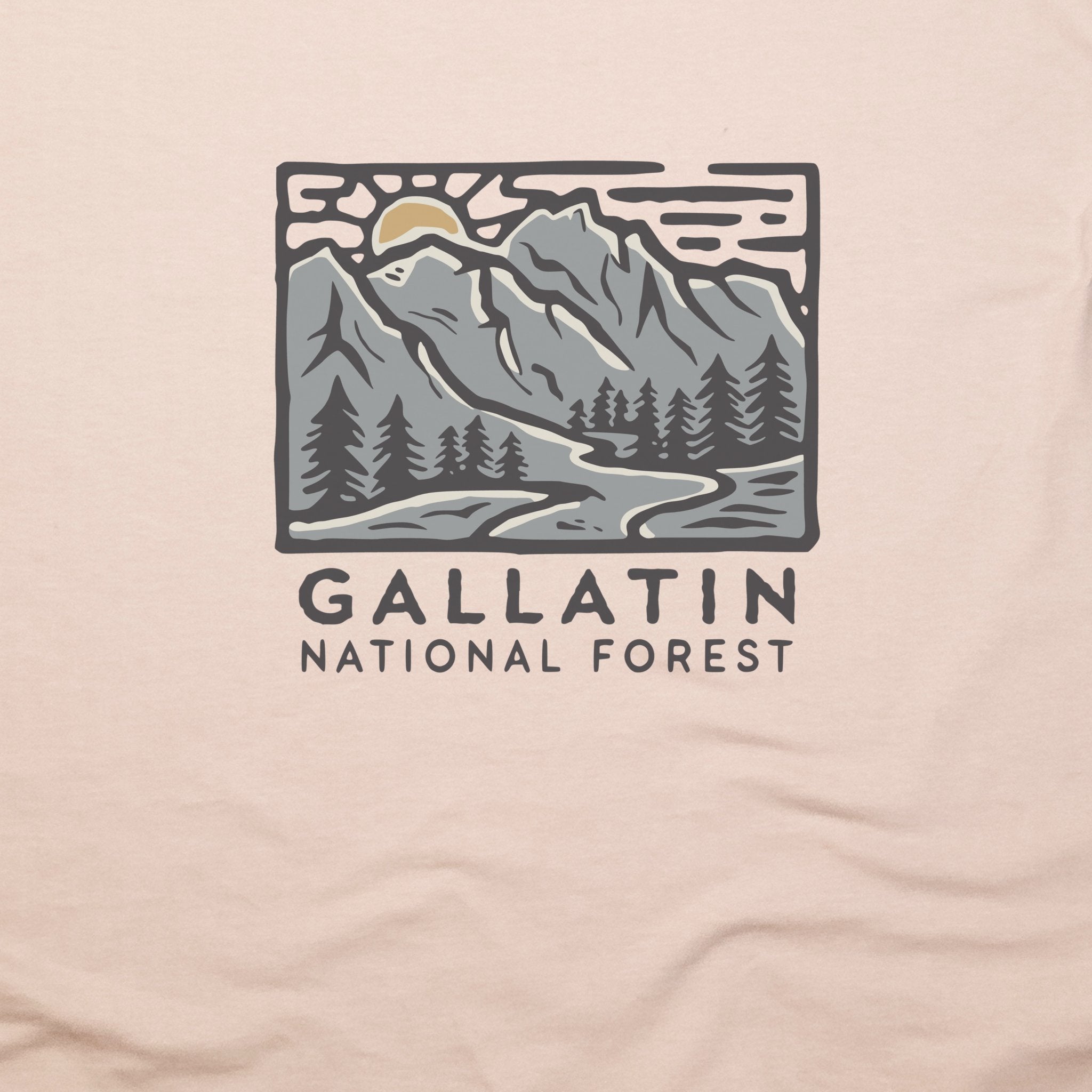 Gallatin National Forest T-Shirt