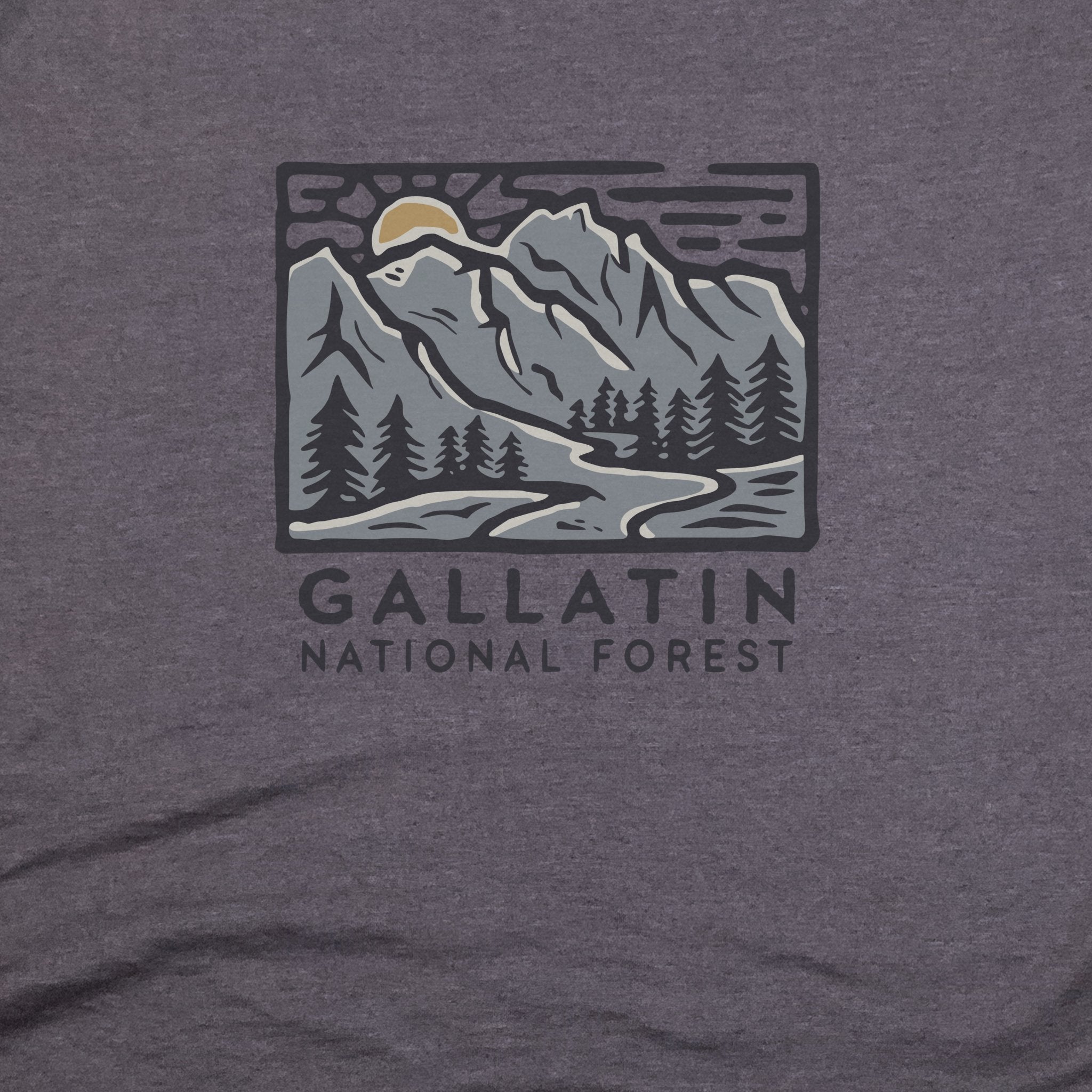 Gallatin National Forest T-Shirt