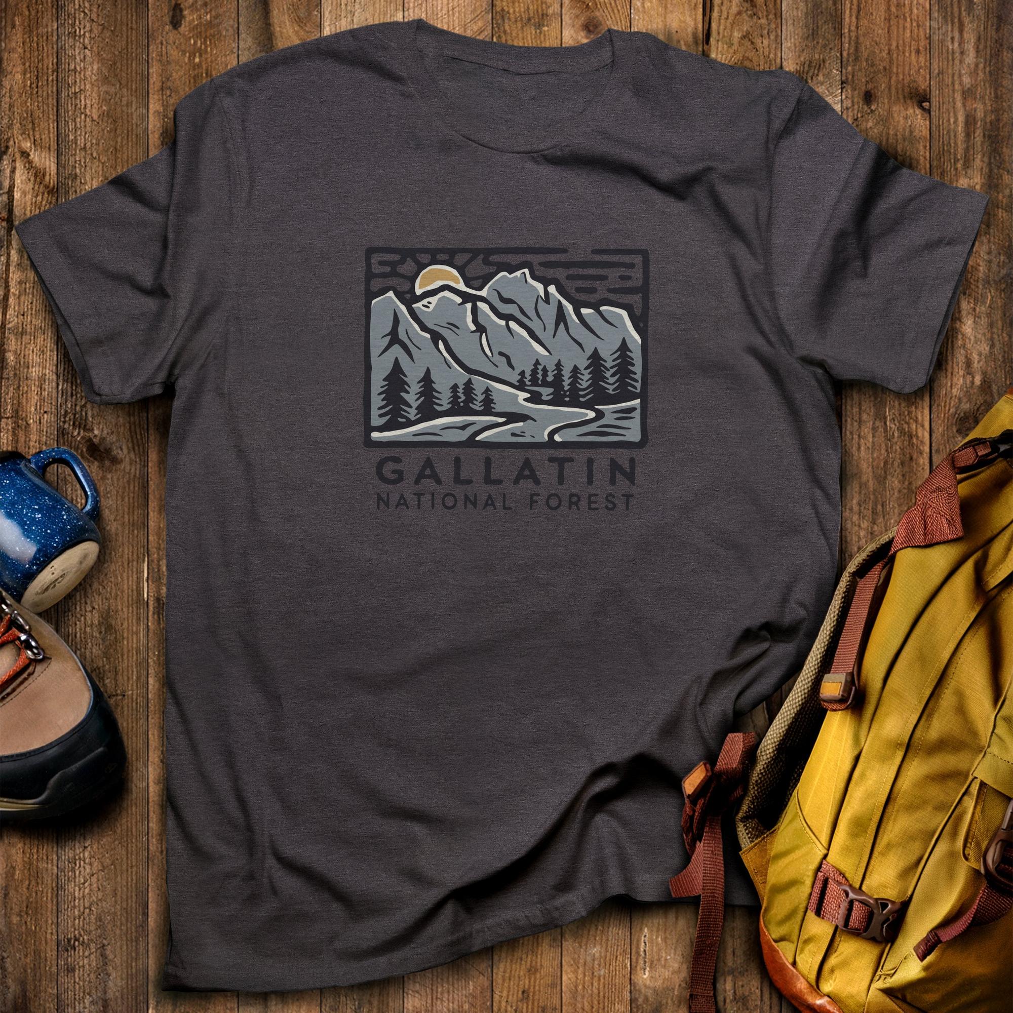 Gallatin National Forest T-Shirt