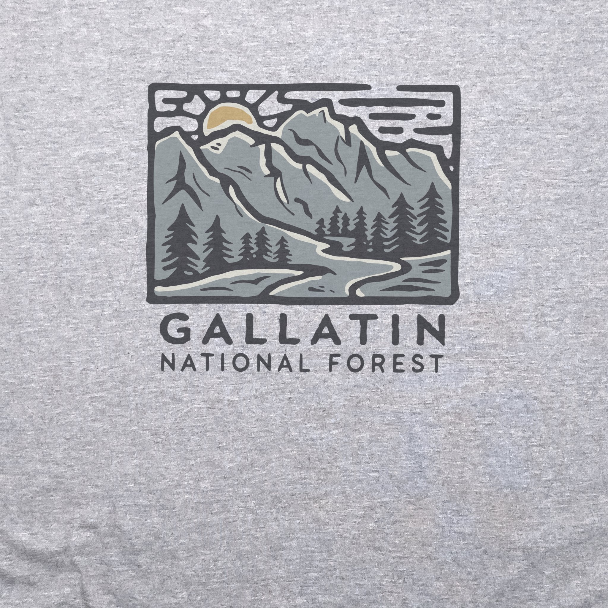 Gallatin National Forest T-Shirt