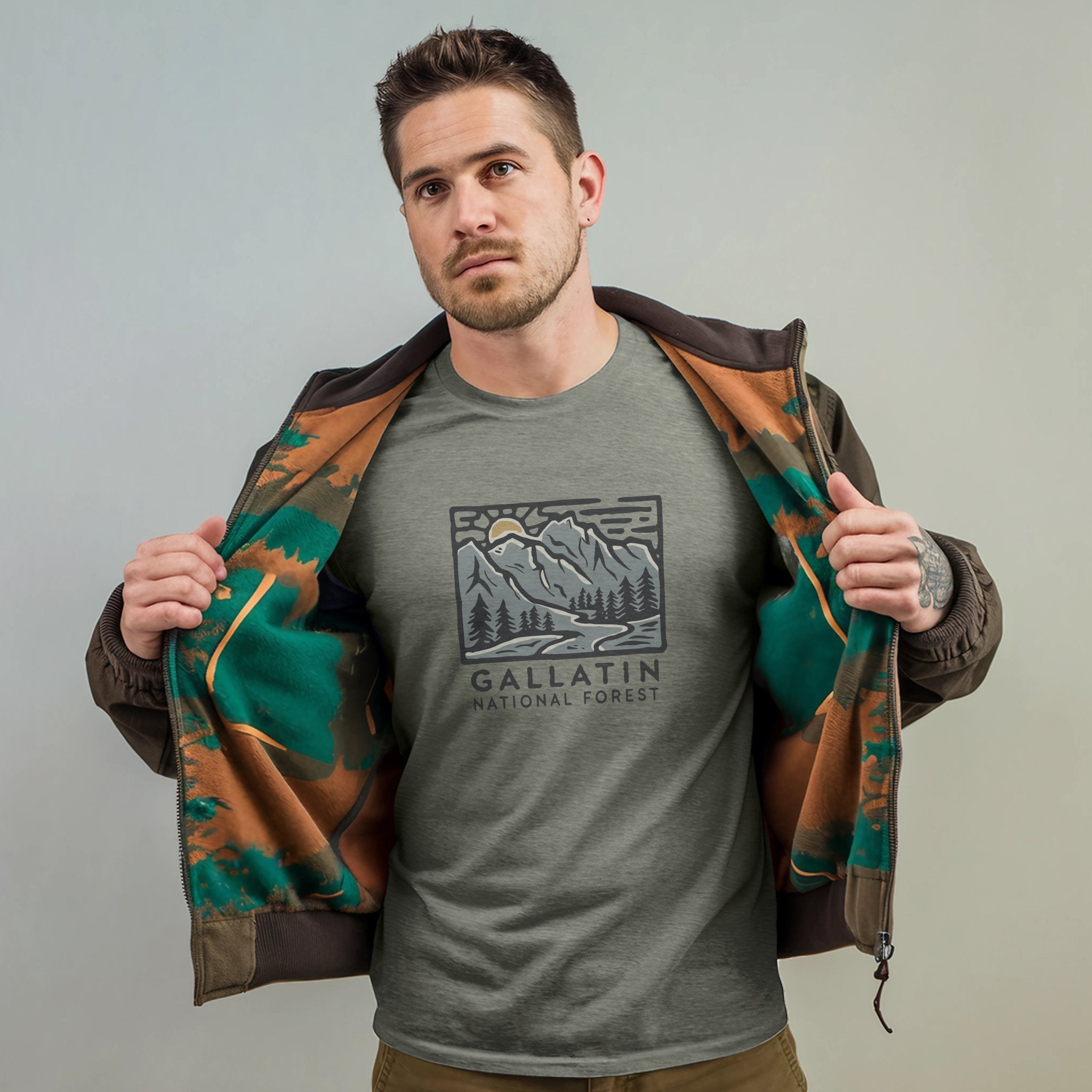 Gallatin National Forest T-Shirt