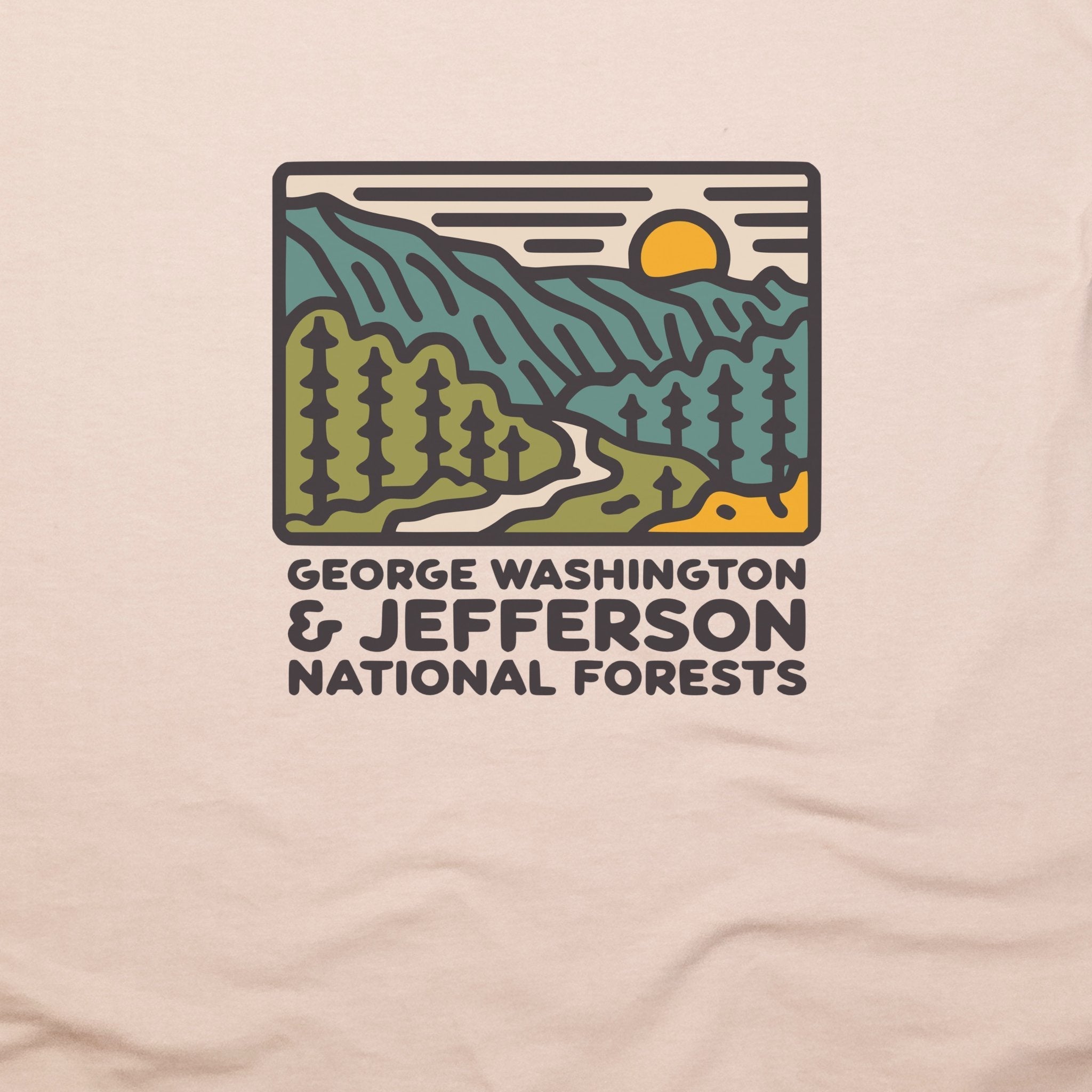 George Washington and Jefferson National Forests T-Shirt