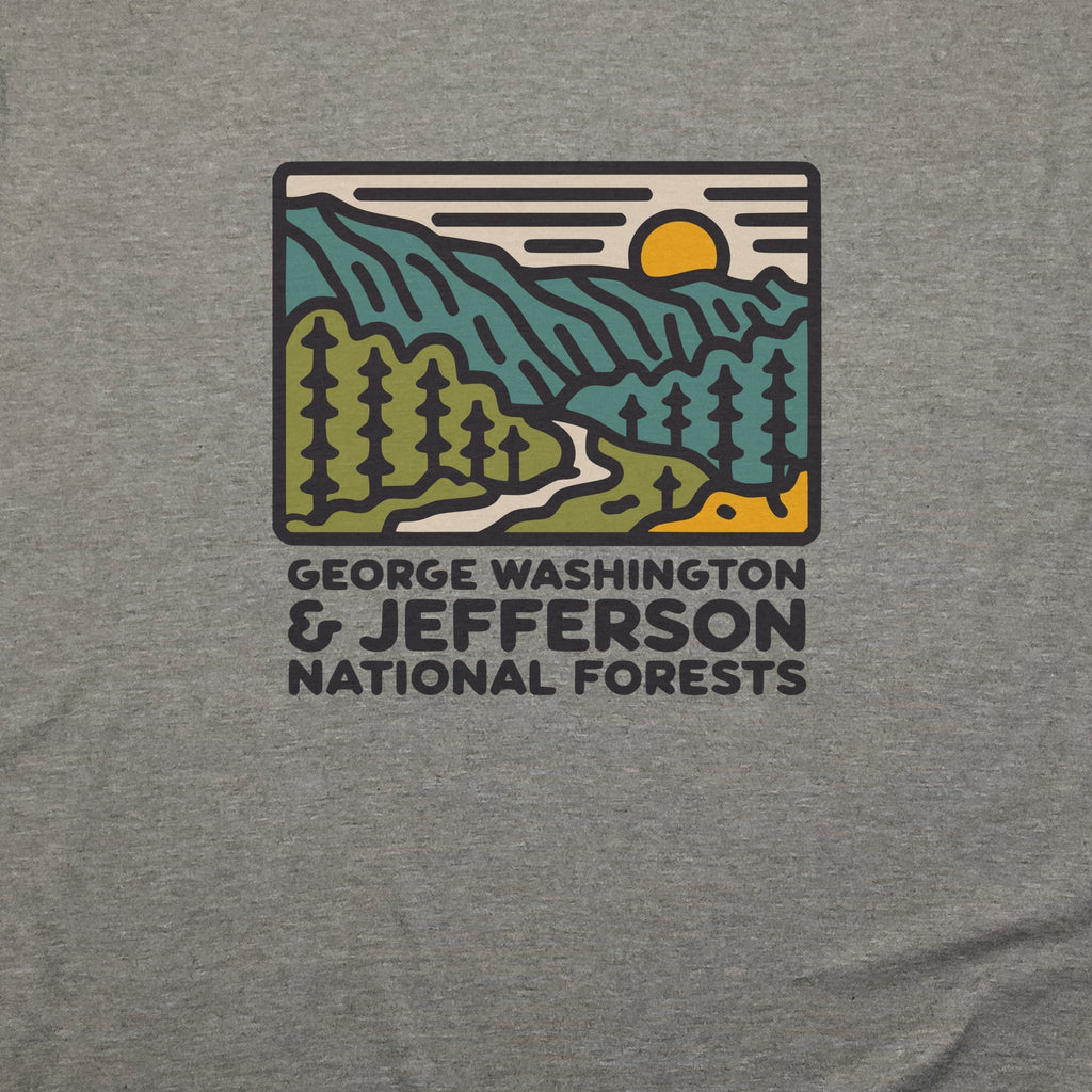 George Washington and Jefferson National Forests T-Shirt
