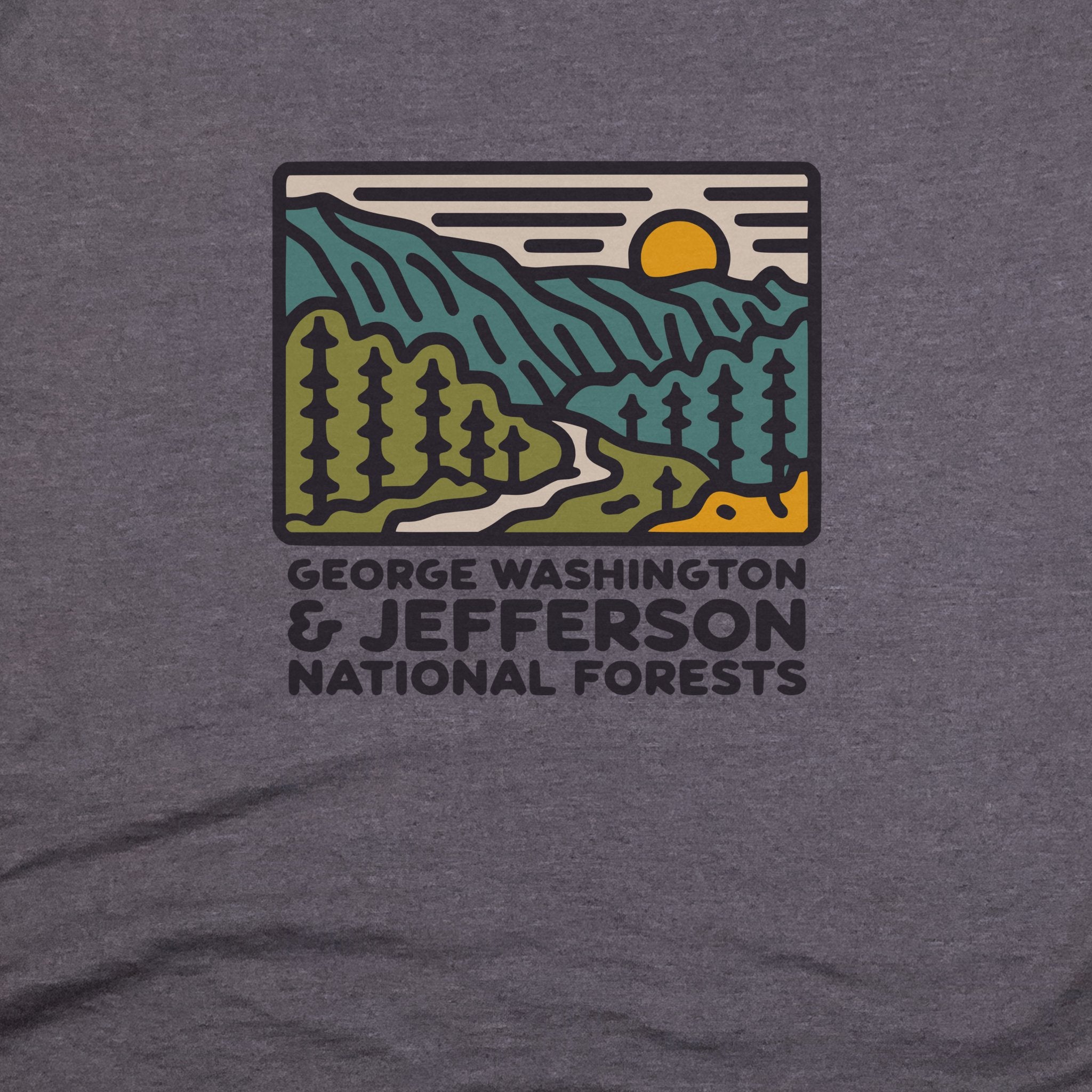 George Washington and Jefferson National Forests T-Shirt