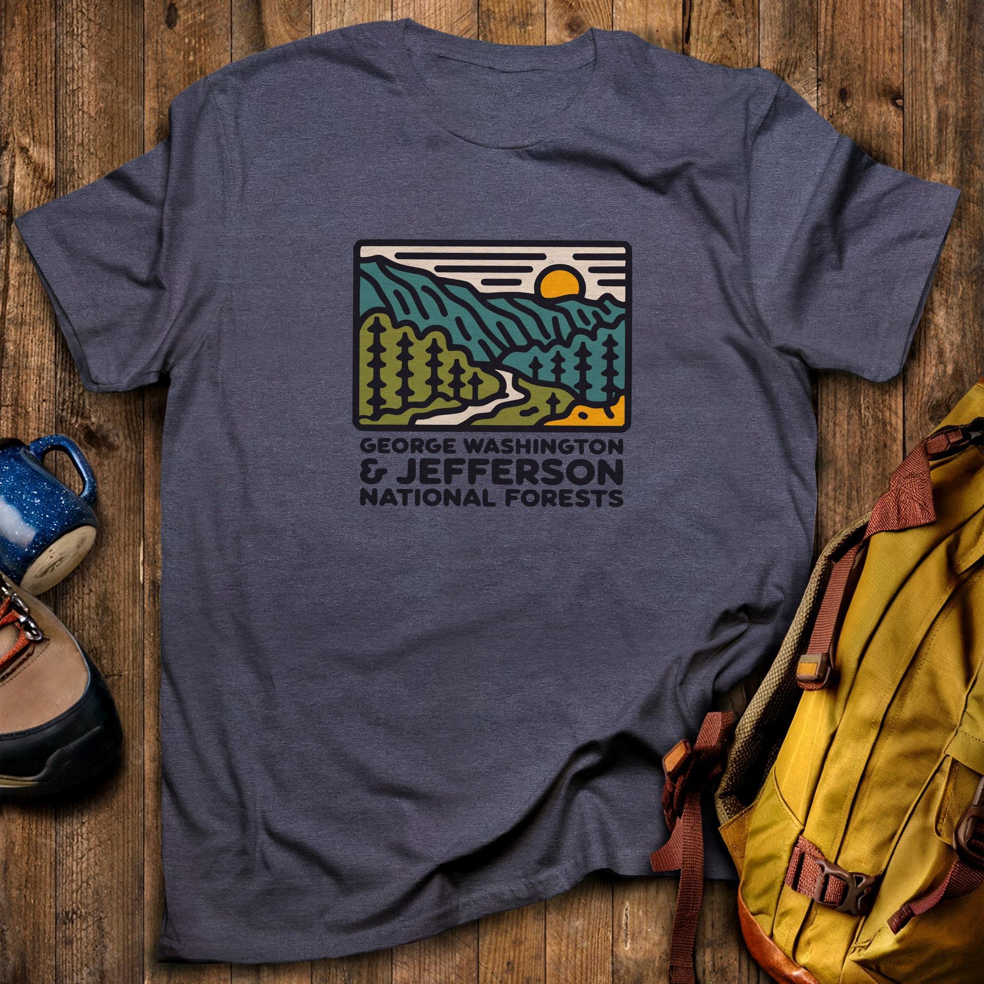 George Washington and Jefferson National Forests T-Shirt