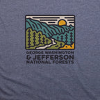 George Washington and Jefferson National Forests T-Shirt