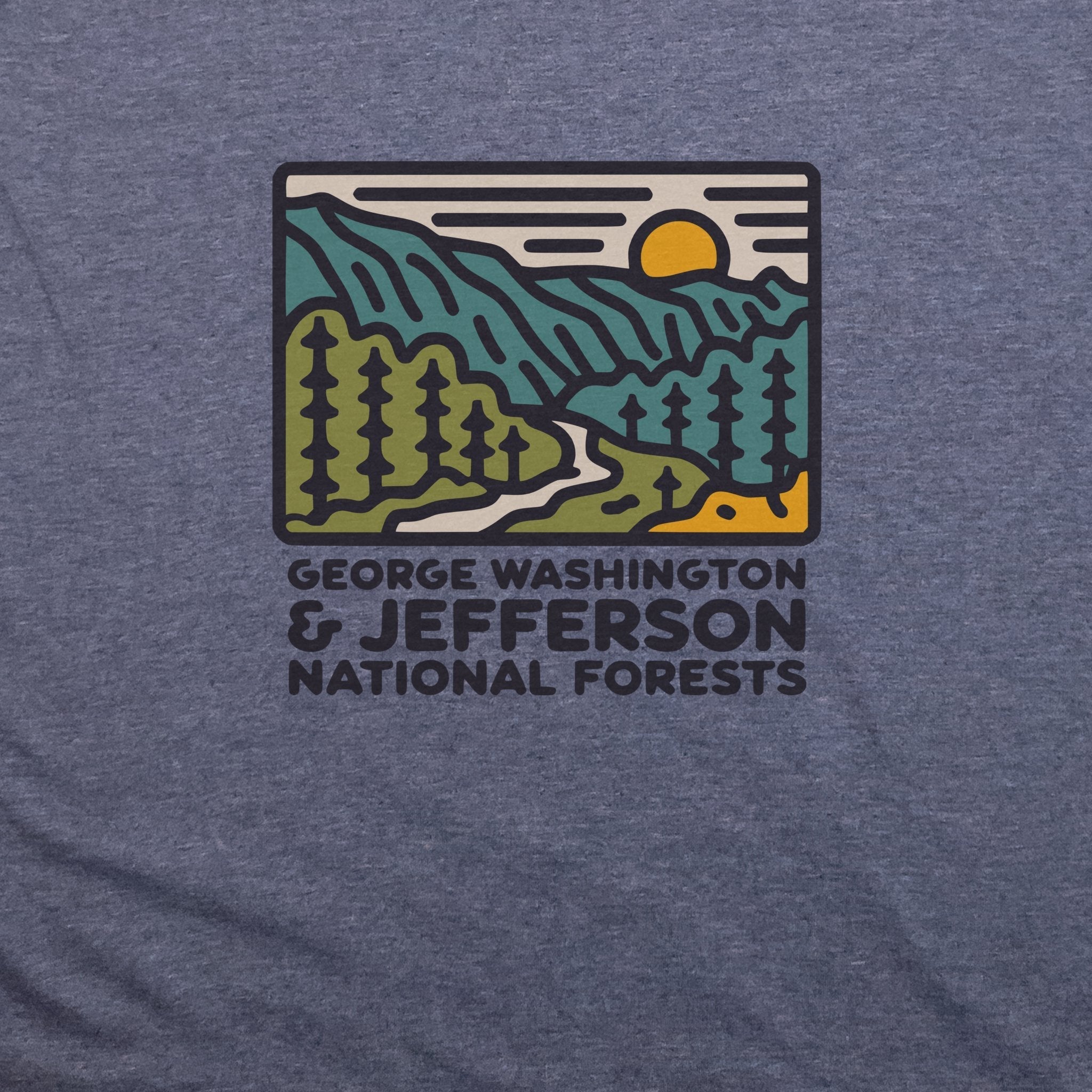 George Washington and Jefferson National Forests T-Shirt