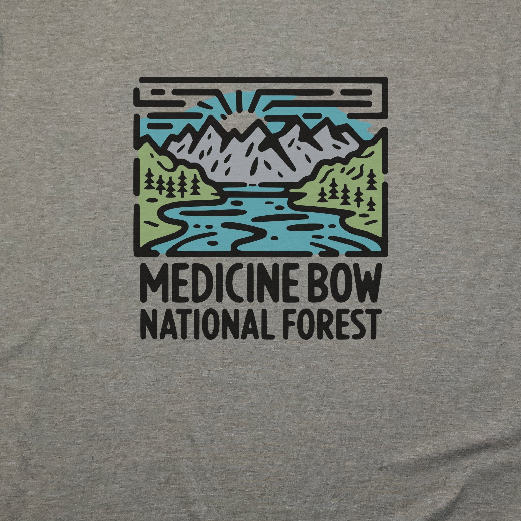 Medicine Bow National Forest T-Shirt