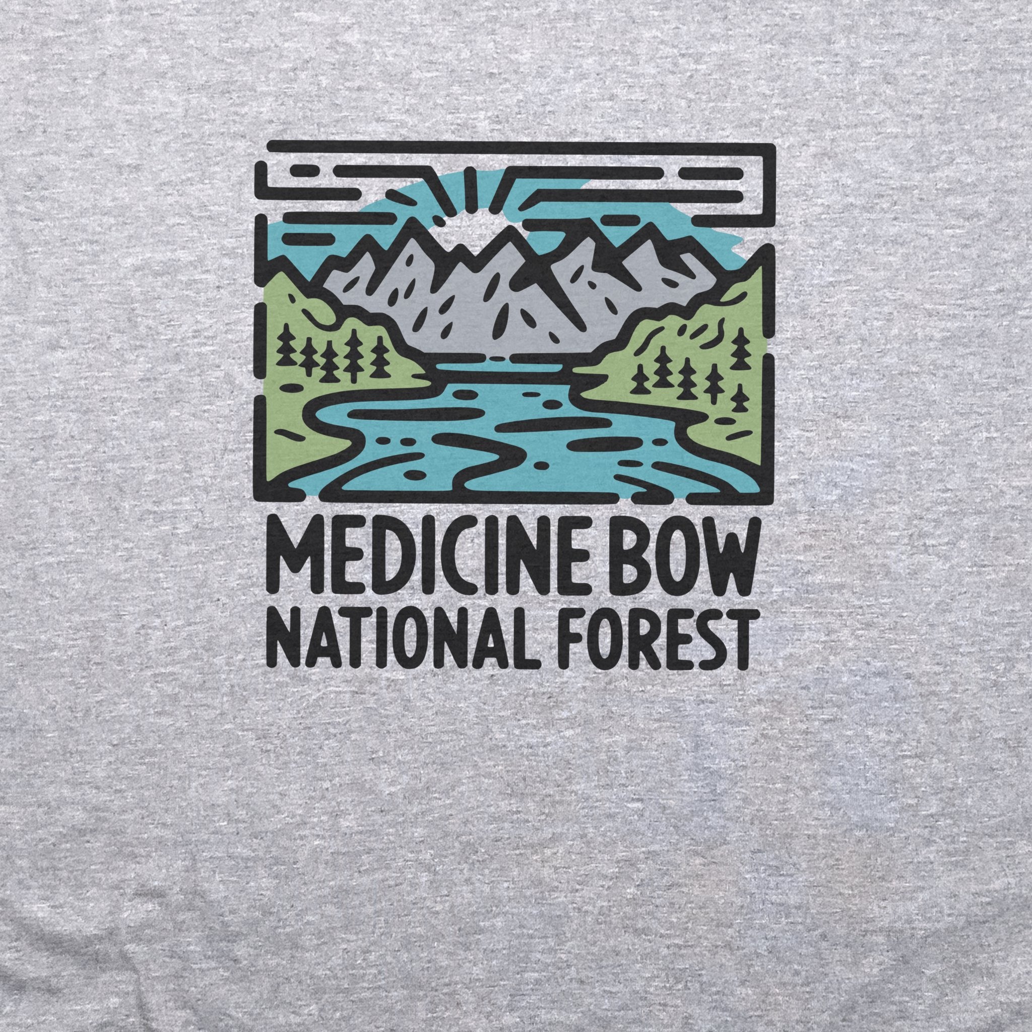 Medicine Bow National Forest T-Shirt