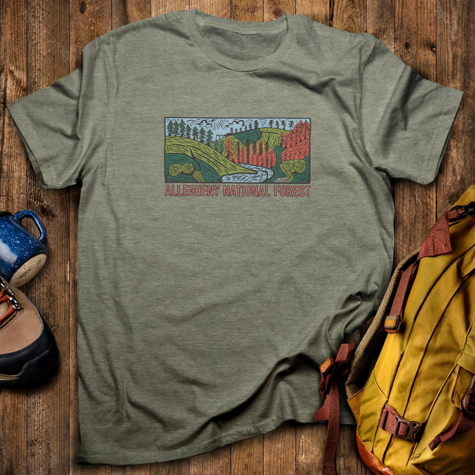 Allegheny National Forest T-Shirt