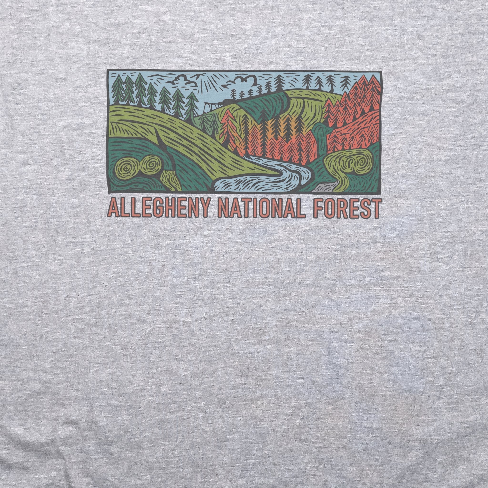 Allegheny National Forest T-Shirt