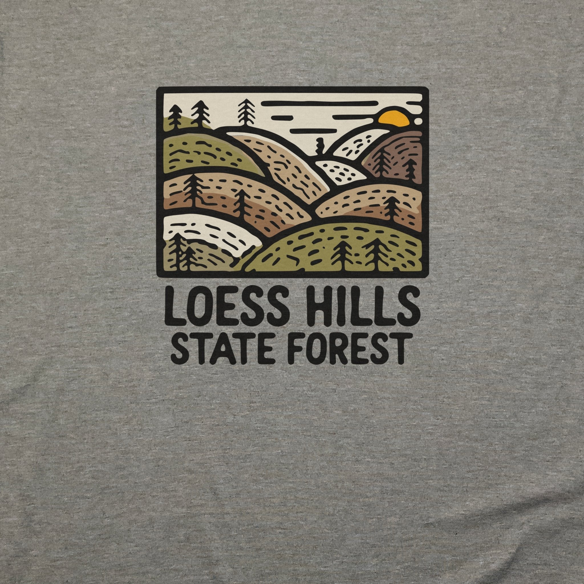 Loess Hills State Forest T-Shirt