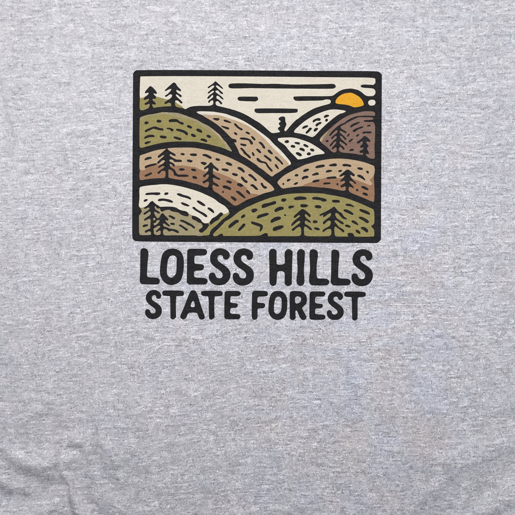 Loess Hills State Forest T-Shirt