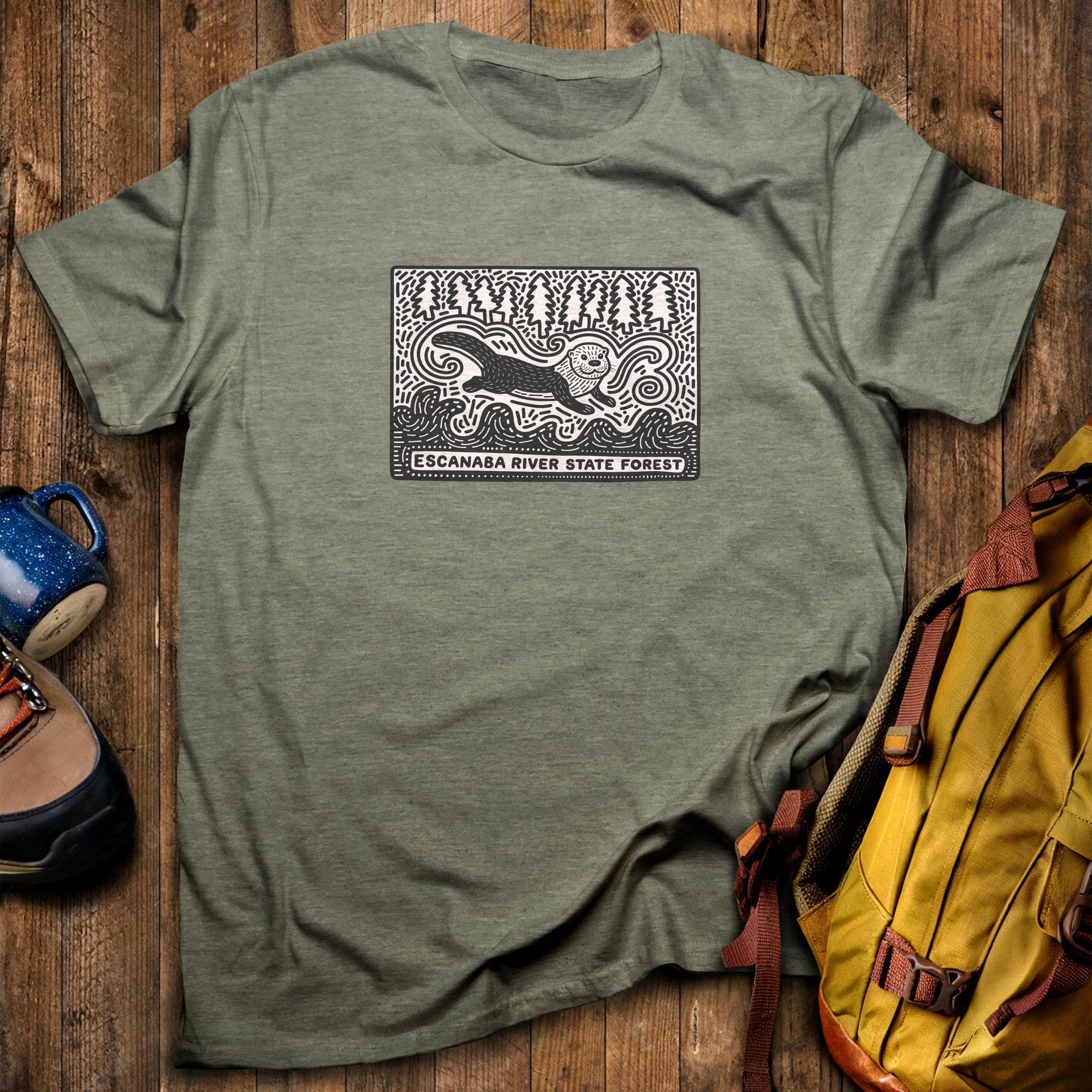 Escanaba River State Forest T-Shirt
