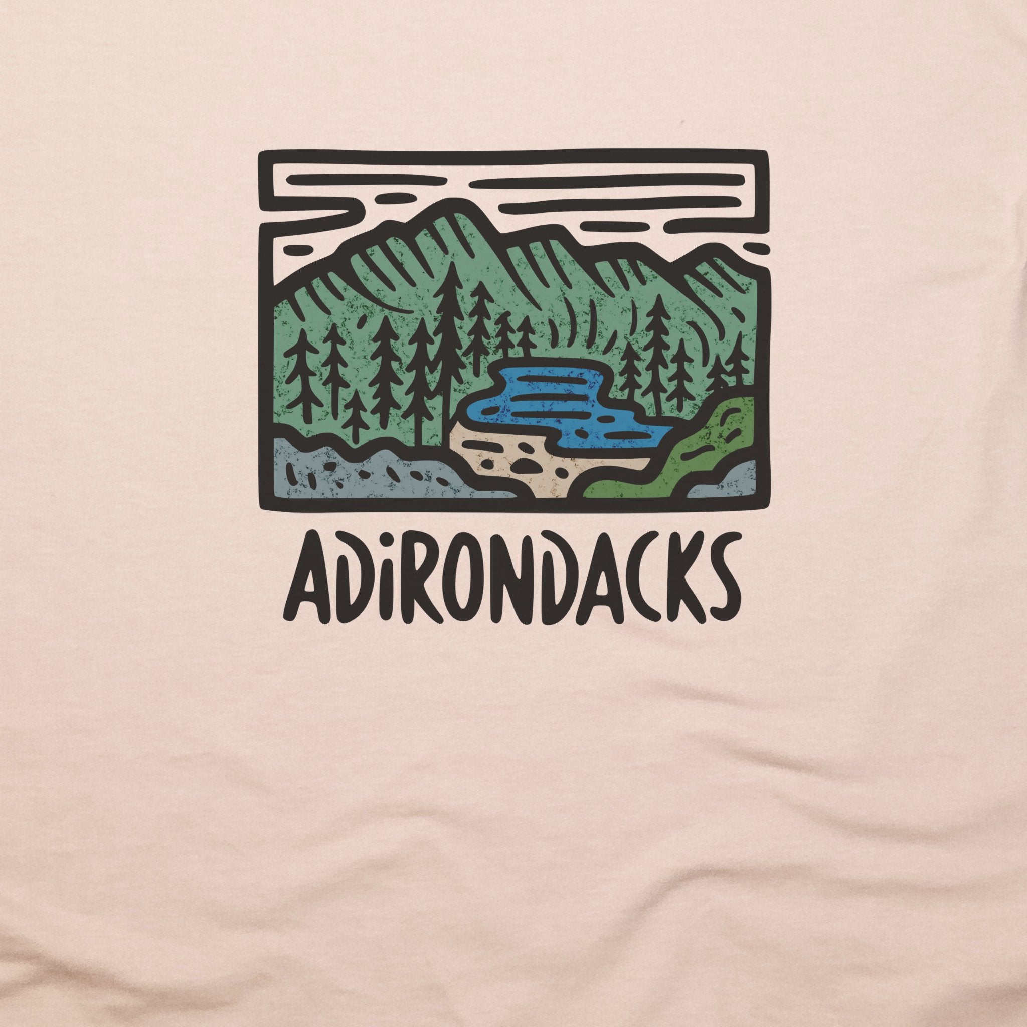 Adirondack Mountains T-Shirt