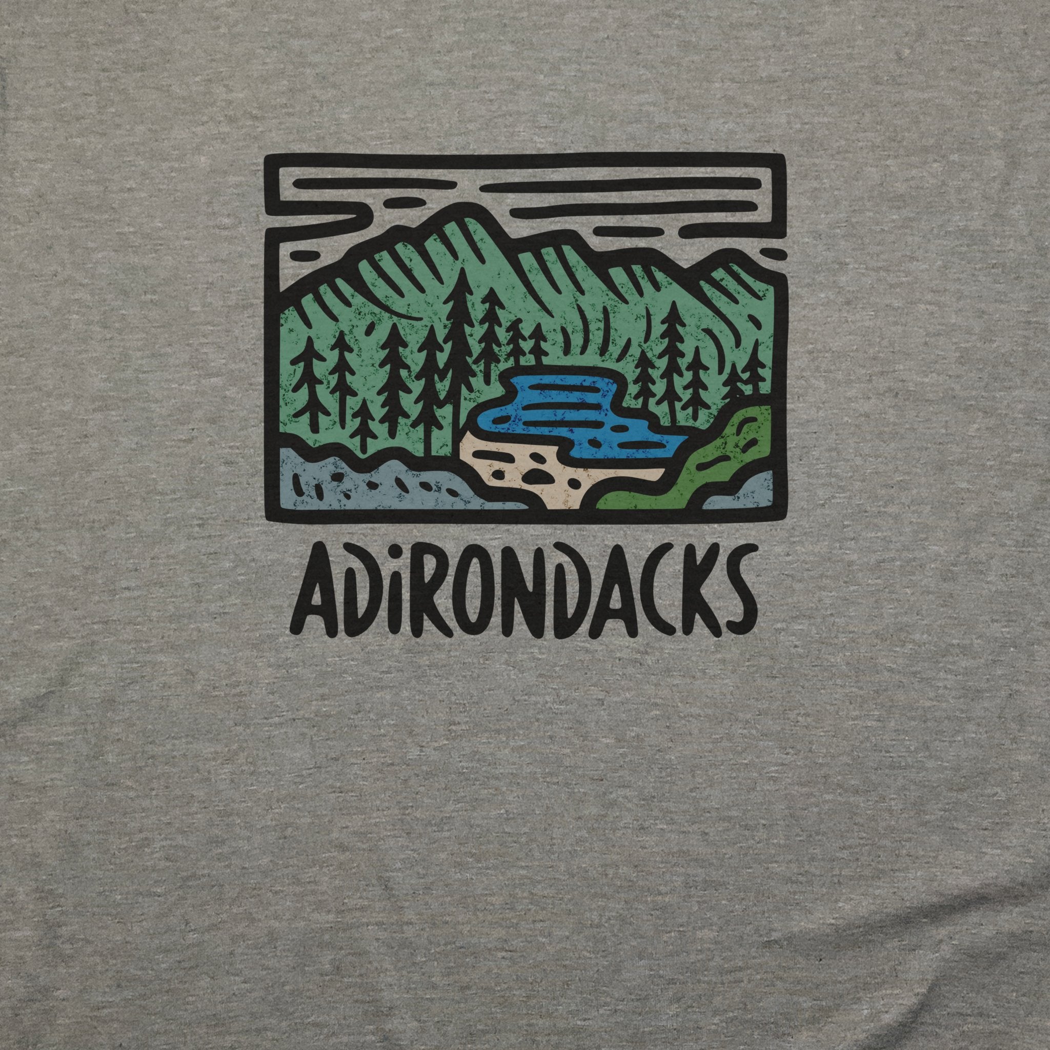 Adirondack Mountains T-Shirt