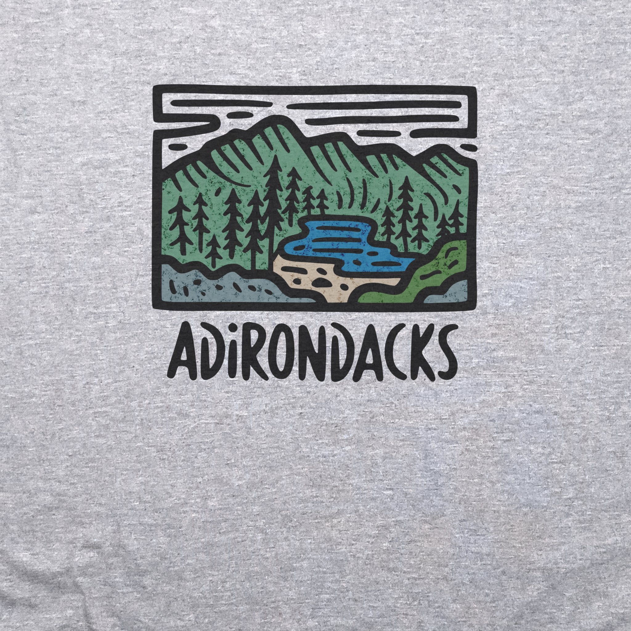Adirondack Mountains T-Shirt