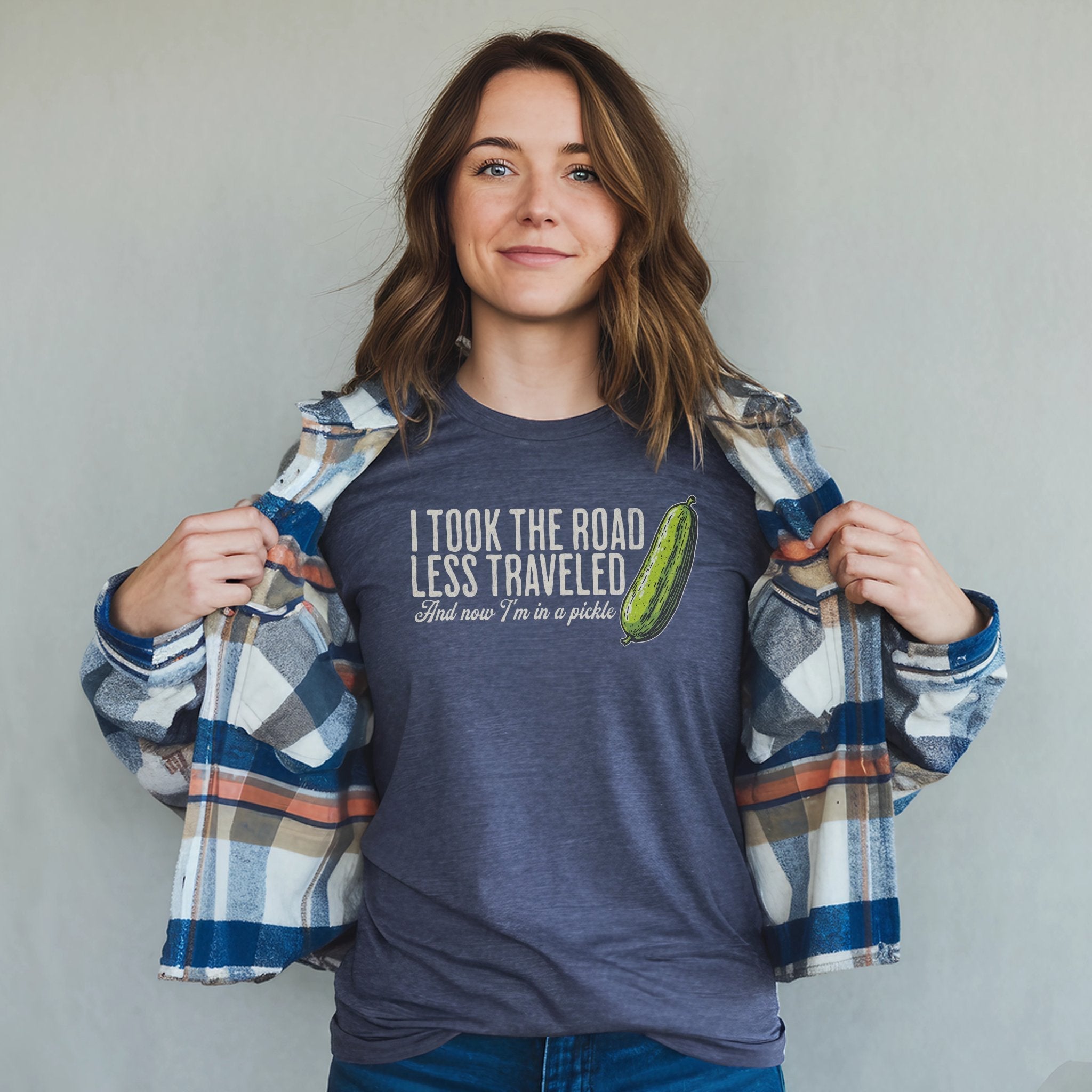 Road Less Traveled Pickle T-Shirt