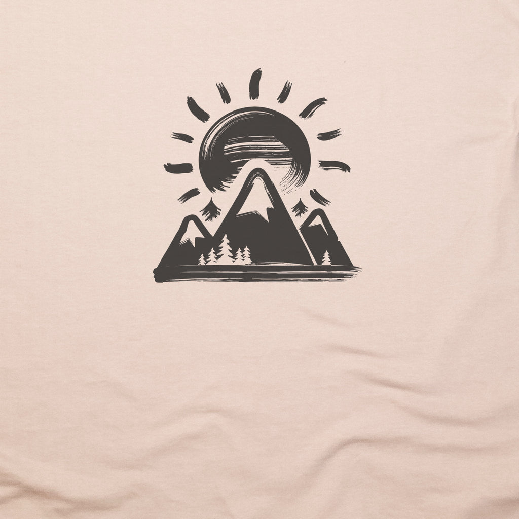 Summit Sunrise Painting T-Shirt