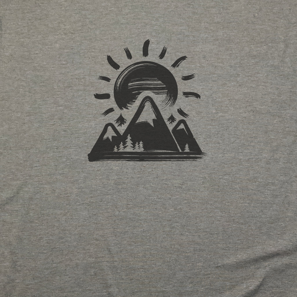 Summit Sunrise Painting T-Shirt