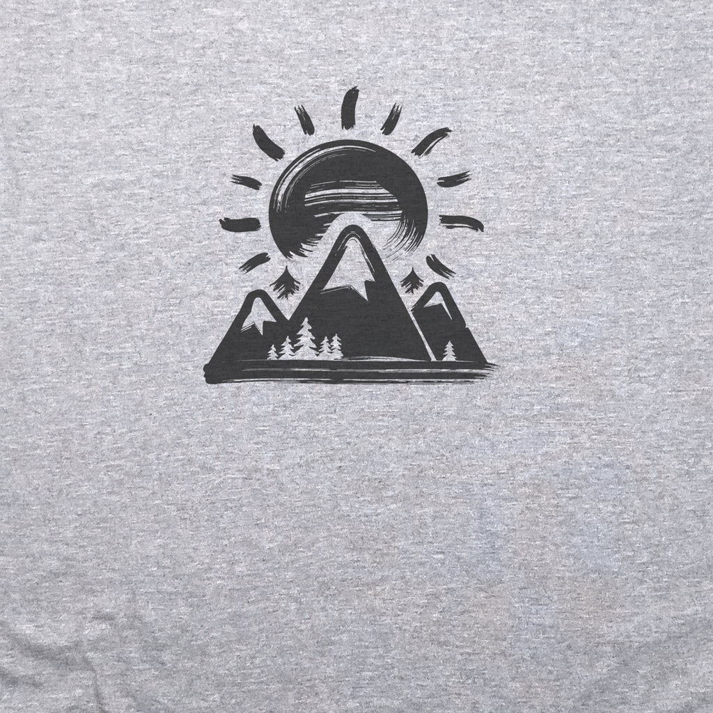 Summit Sunrise Painting T-Shirt