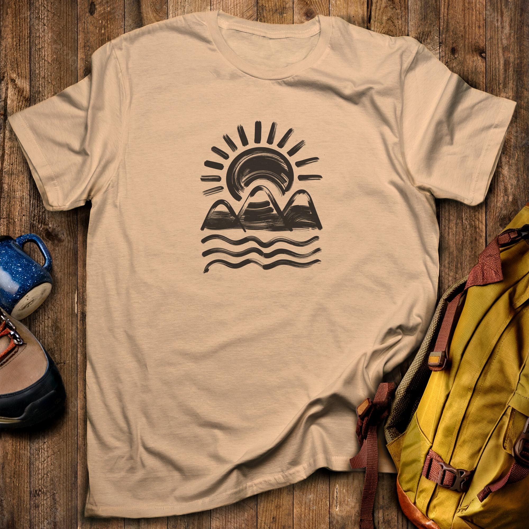 Three Sisters Mountains T-Shirt