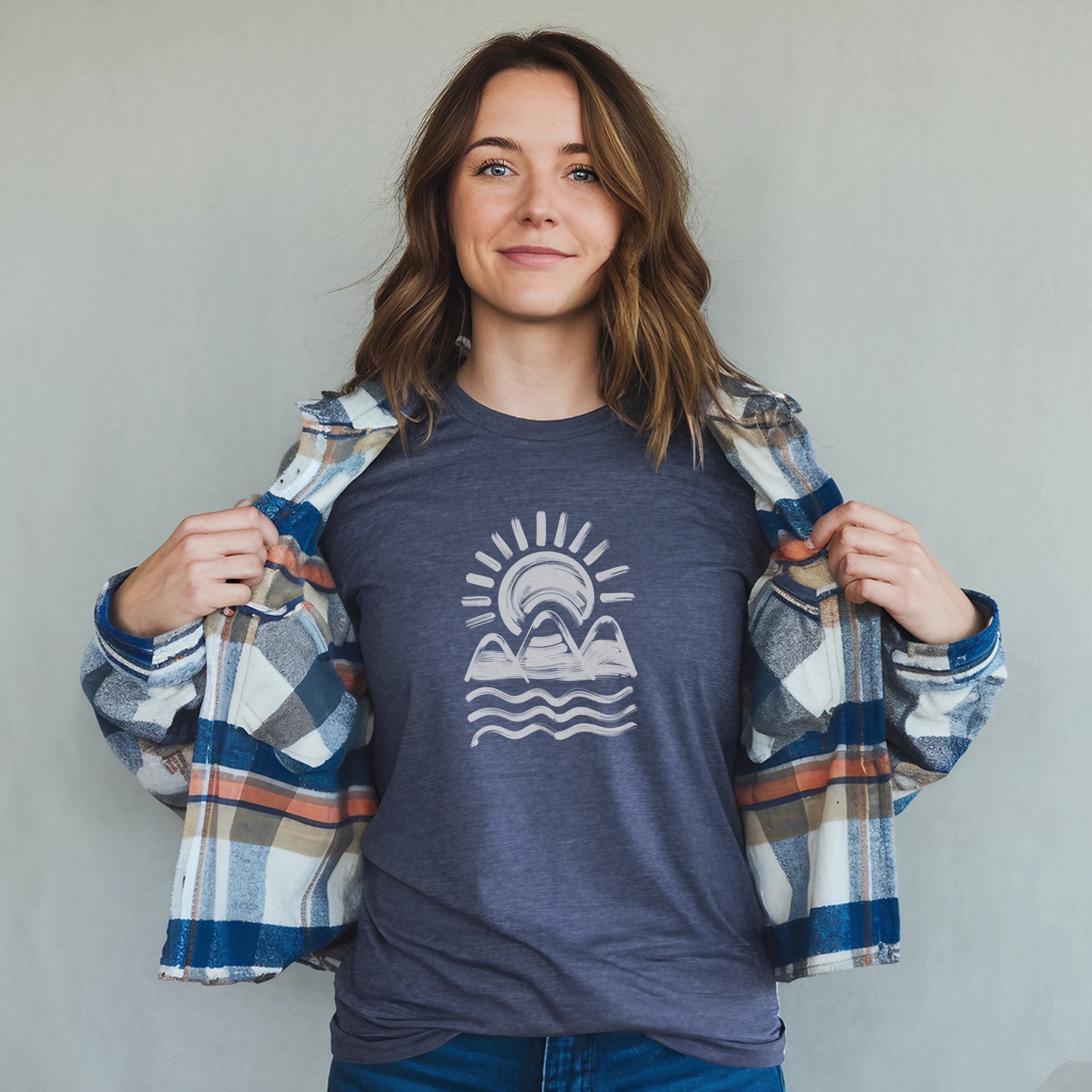 Three Sisters Mountains T-Shirt