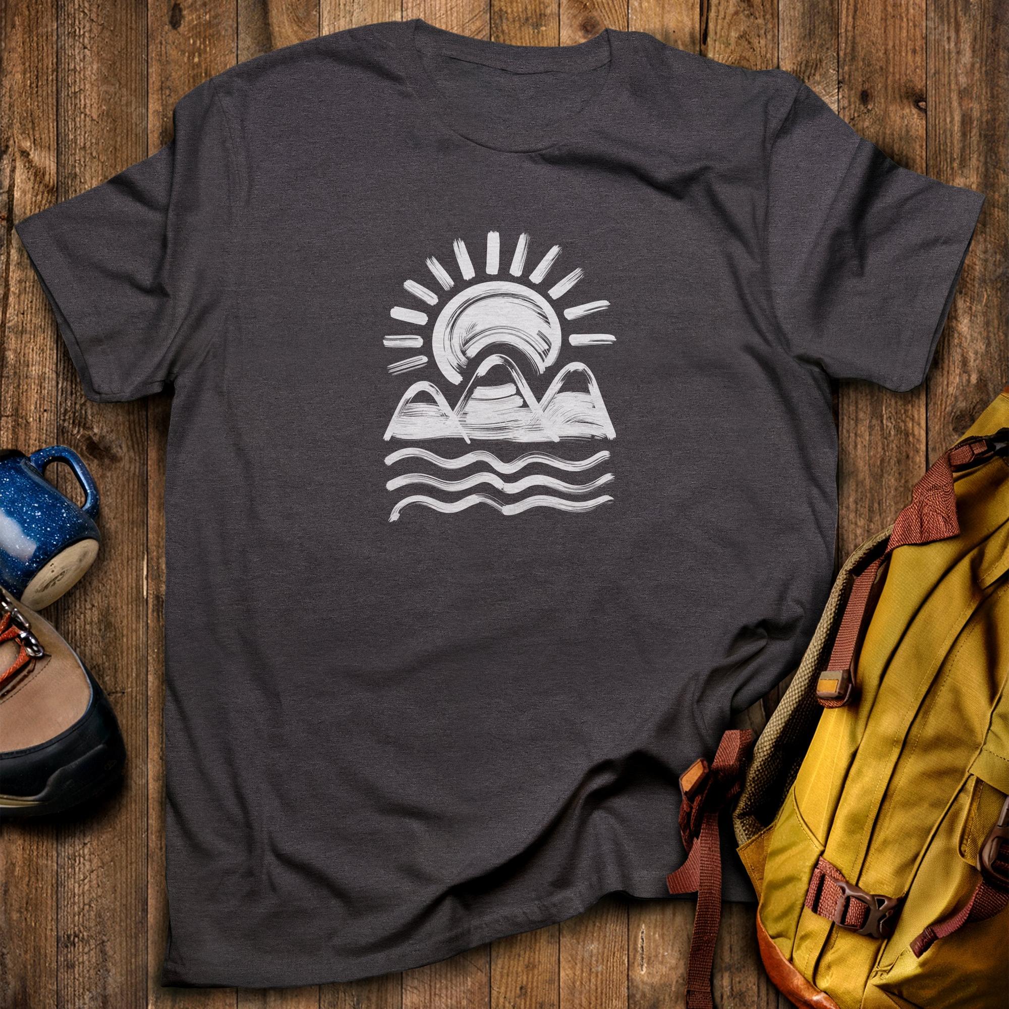 Three Sisters Mountains T-Shirt