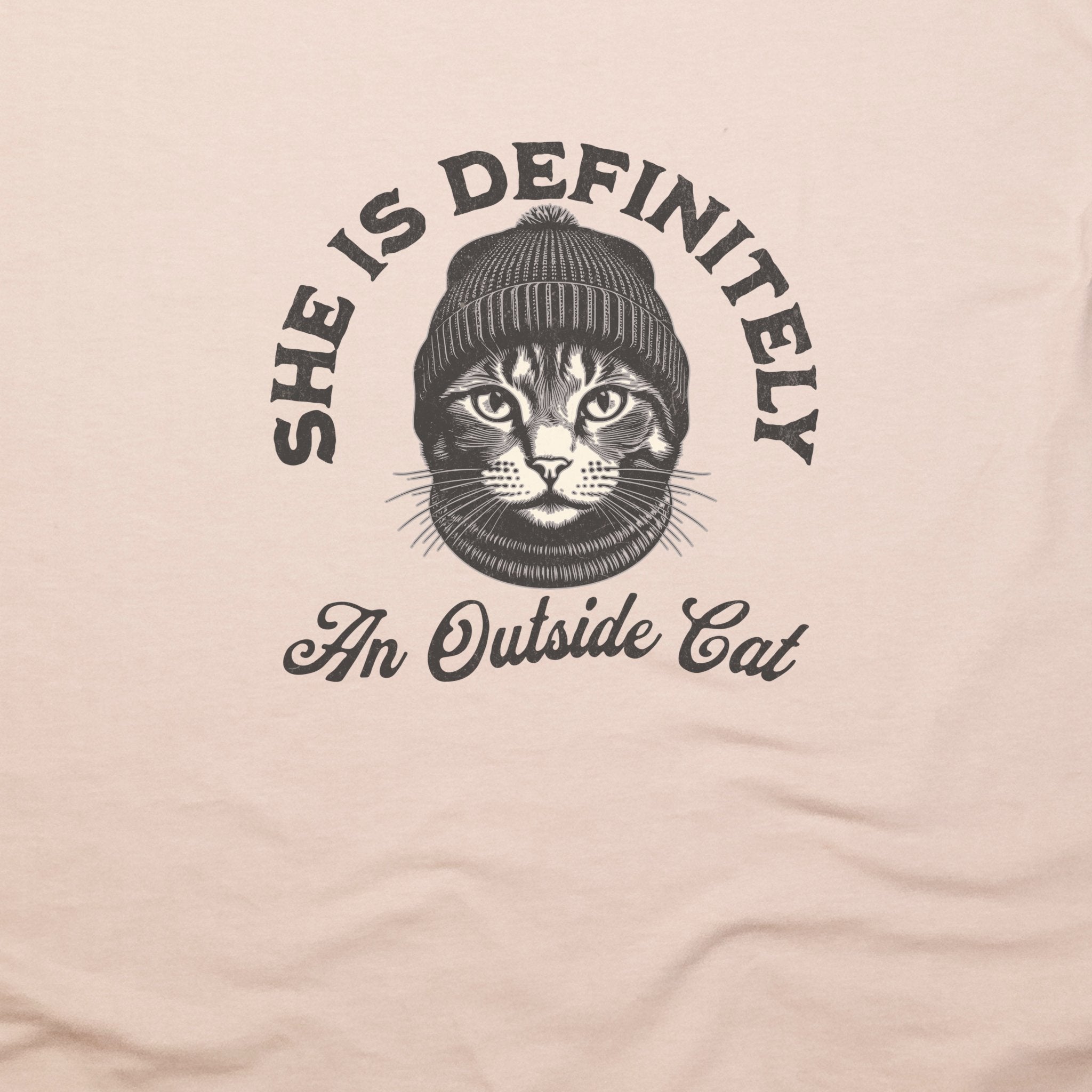 Outside Cat T-Shirt