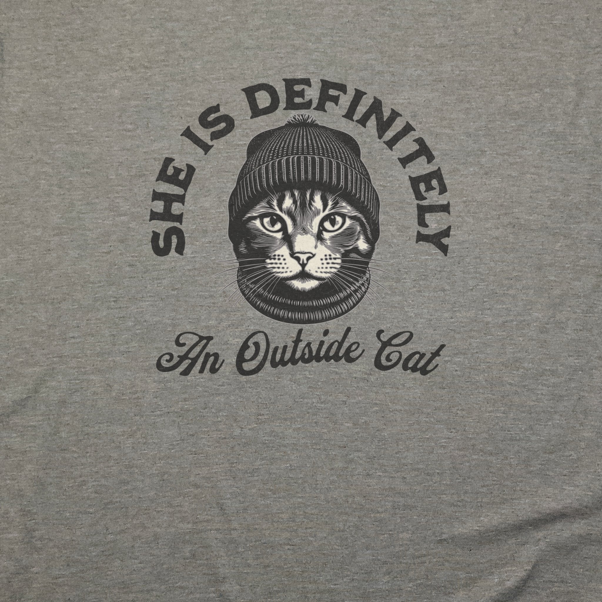 Outside Cat T-Shirt