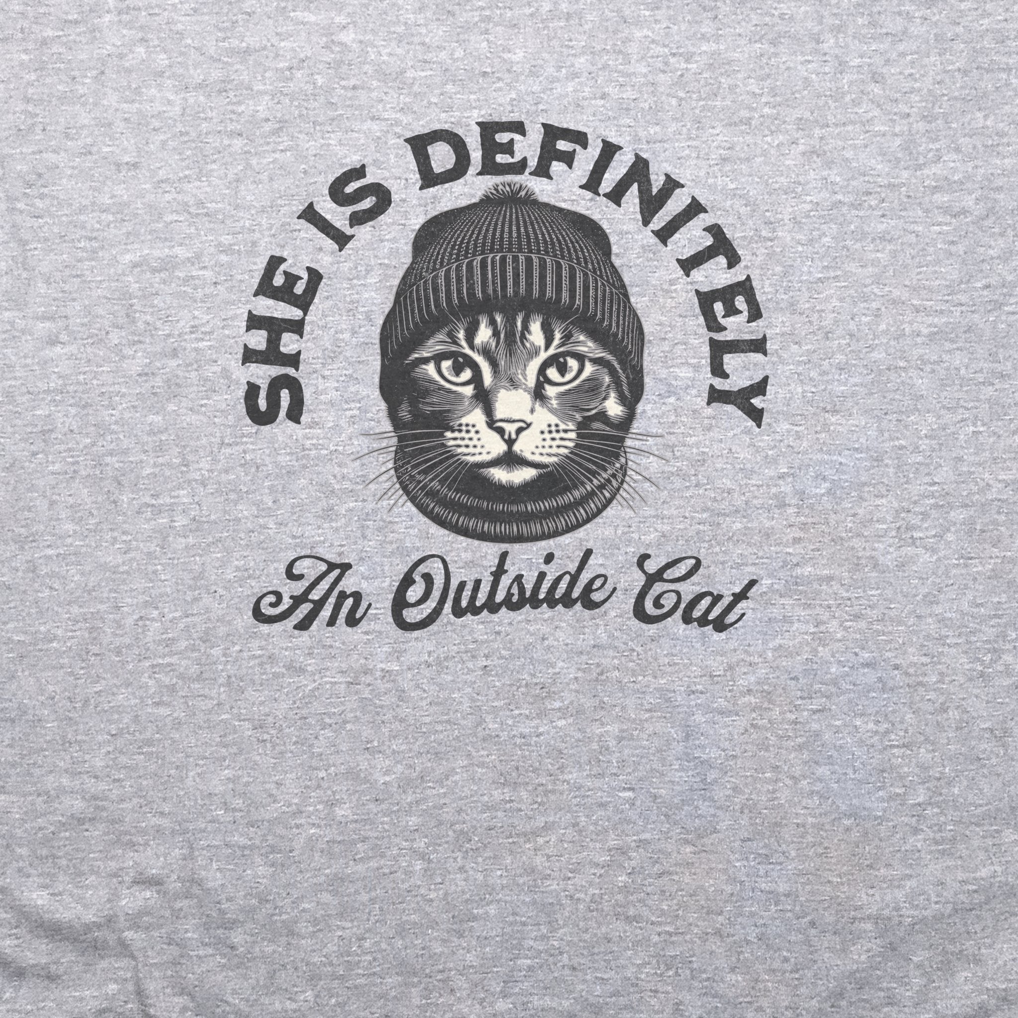 Outside Cat T-Shirt
